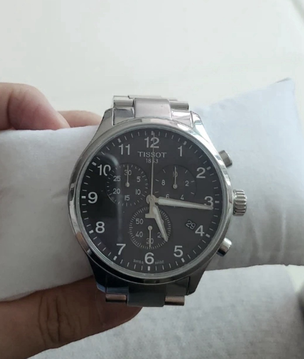 Tissot Chrono XL Chronograph Men’s Watch – Black Dial
