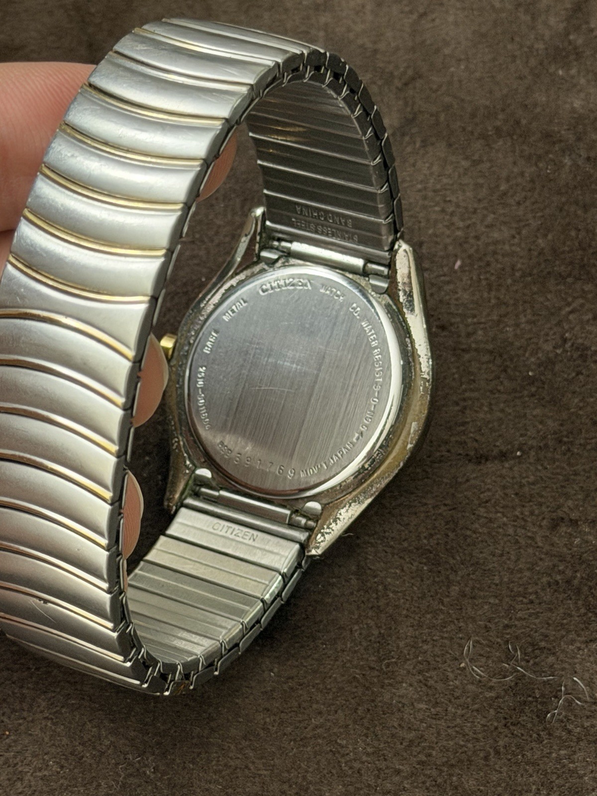 Citizen Men’s Quartz Analog Dress Watch Silver Dial Date Two-Tone Bracelet