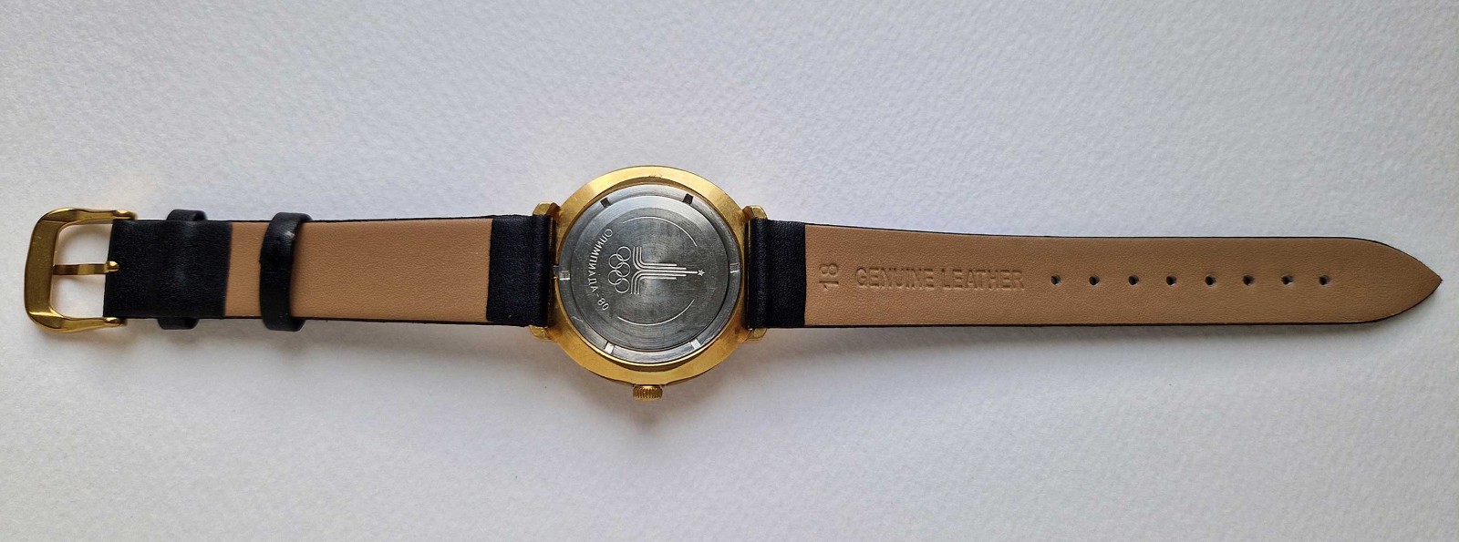 Vintage Soviet mechanical watch Vostok Olympics 80. Chistopol. USSR