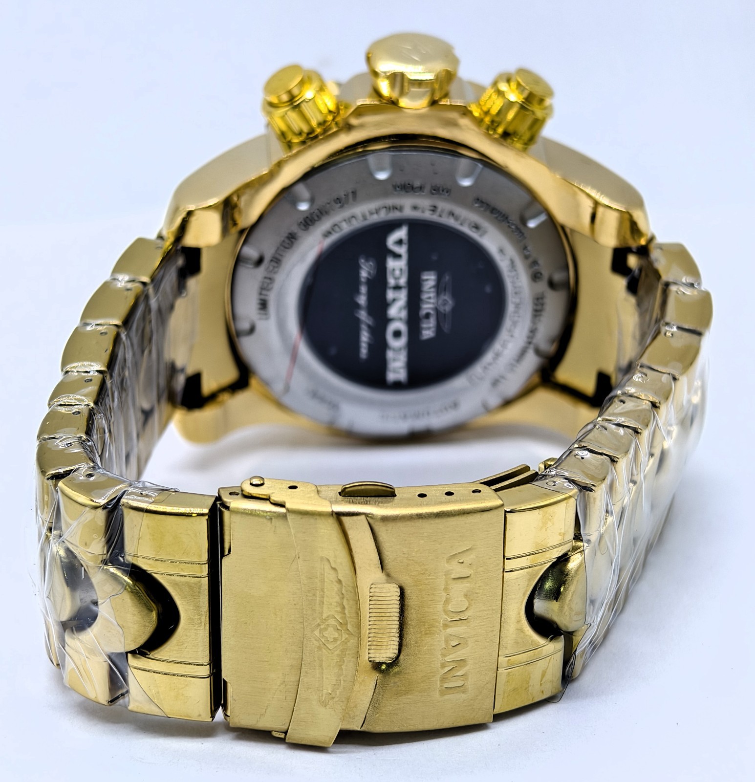 Fantastic Invicta Dragon Quartz Chronograph Black Dial Analog Men’s Wrist Watch