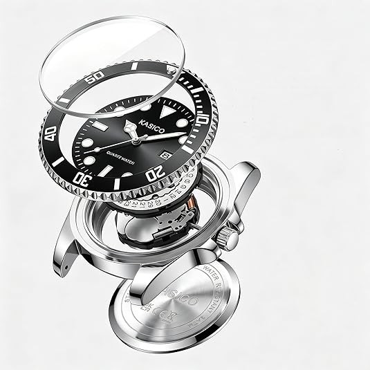 Big Self Winding Sport Watch. Day Date Waterproof Mens Watch Great Gift s