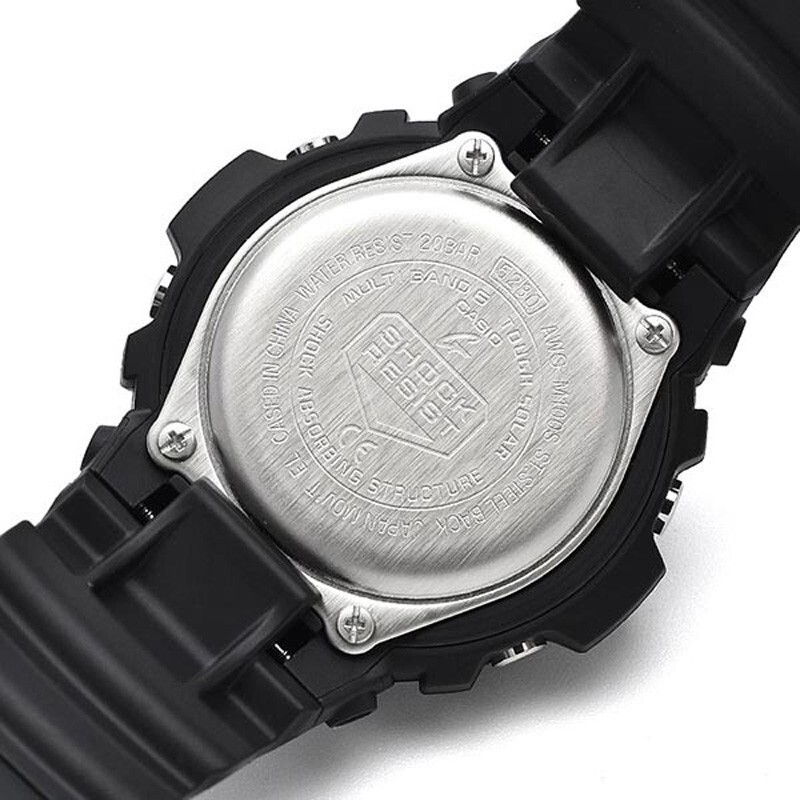 CASIO G-SHOCK AWG-M100S-7AJF White Dial Tough Solar Atomic Radio Men Watch