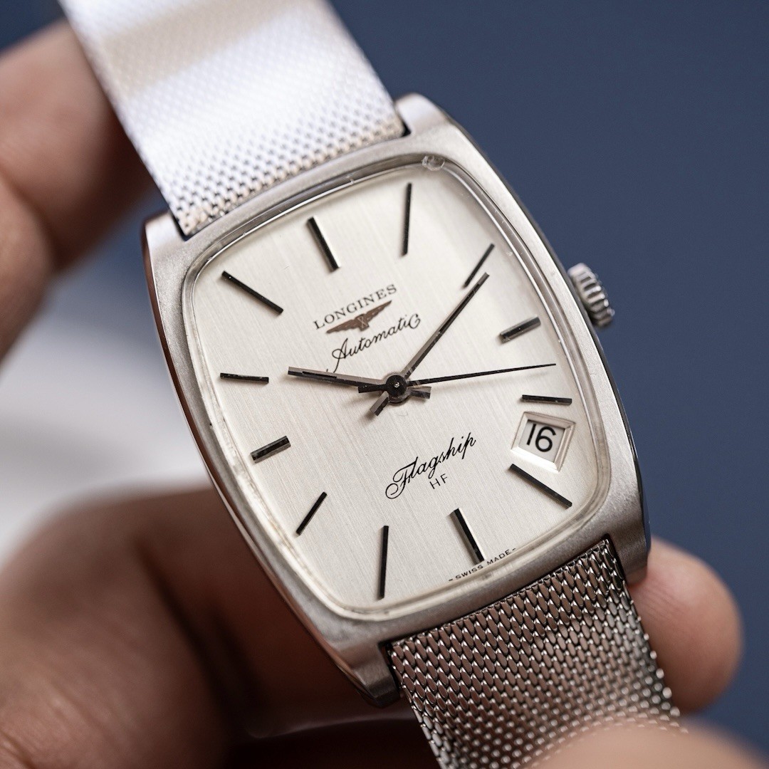 Longines Flagship HF 8473 Cal 6651 Automatic Vintage Watch (Original Bracelet)