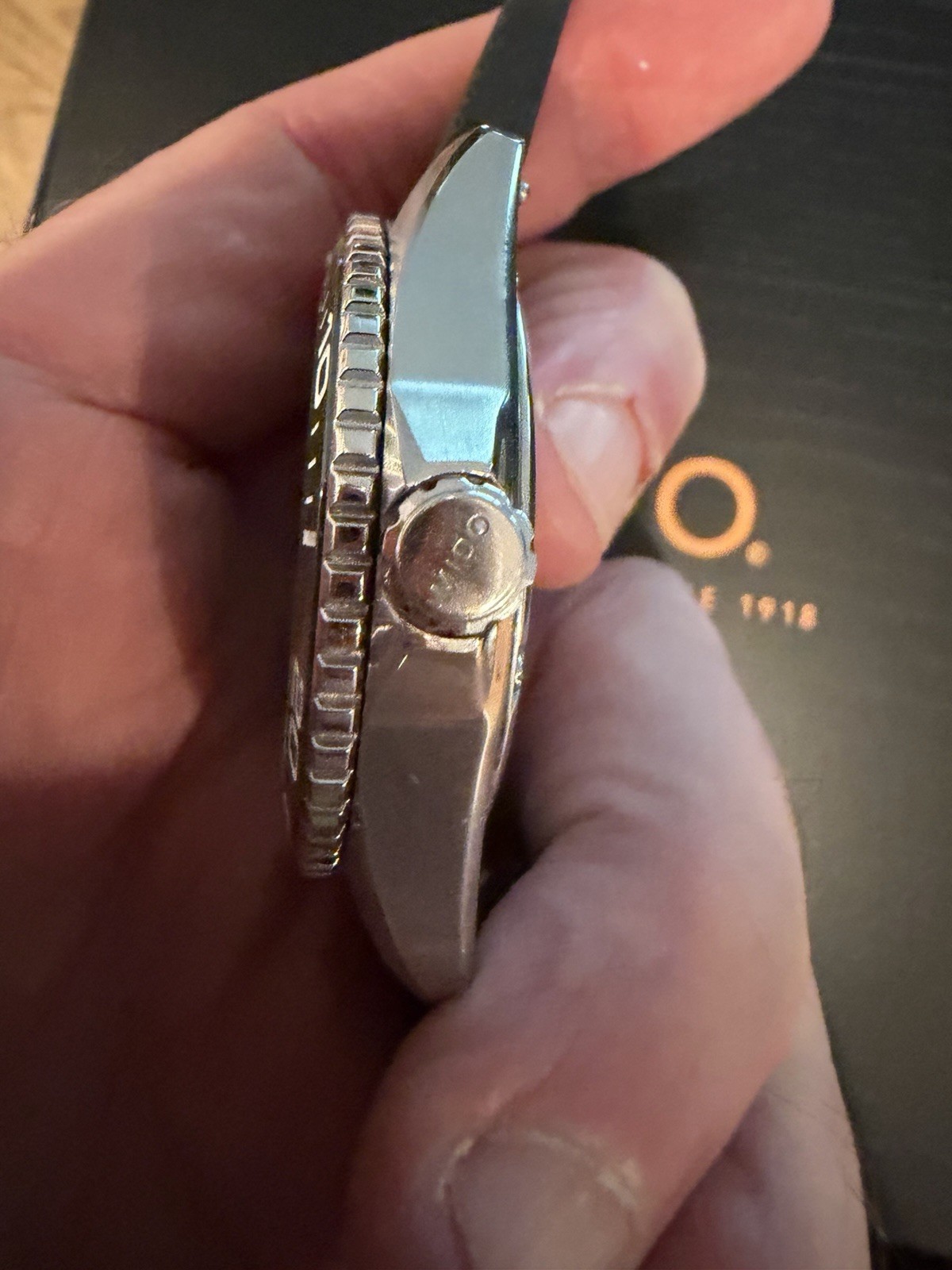 MIDO Ocean Star Caliber 80 42mm Green Wave Dial Box Papers +Bracelet
