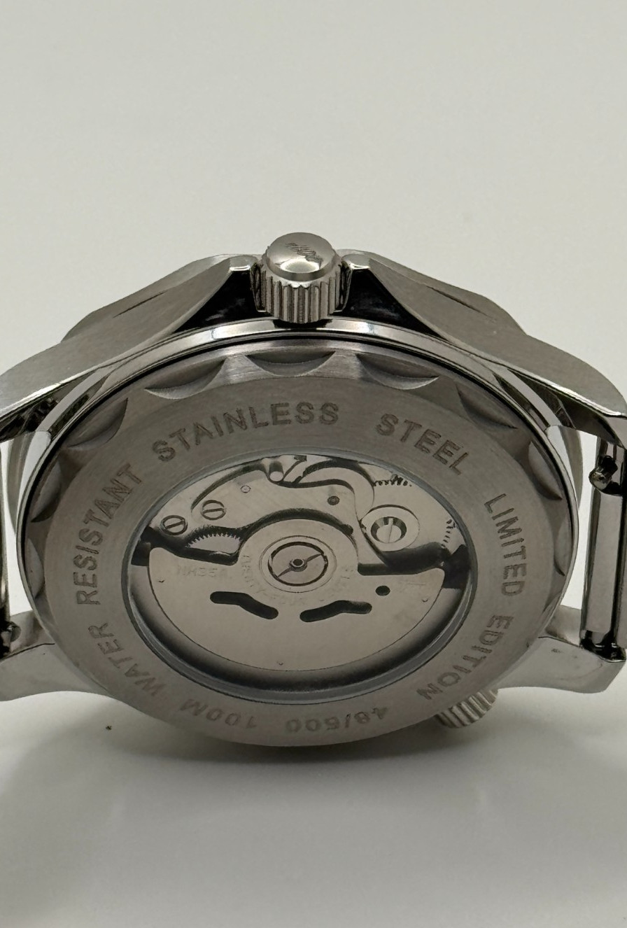 James Bond 007 BOND ‘Goldfinger’ Seiko NH35 Automatic Movement Watch Black