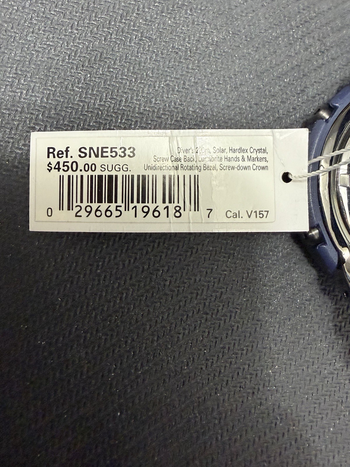 Seiko Prospex Solar Diver 200M Blue Men’s Watch New Box & Papers Date