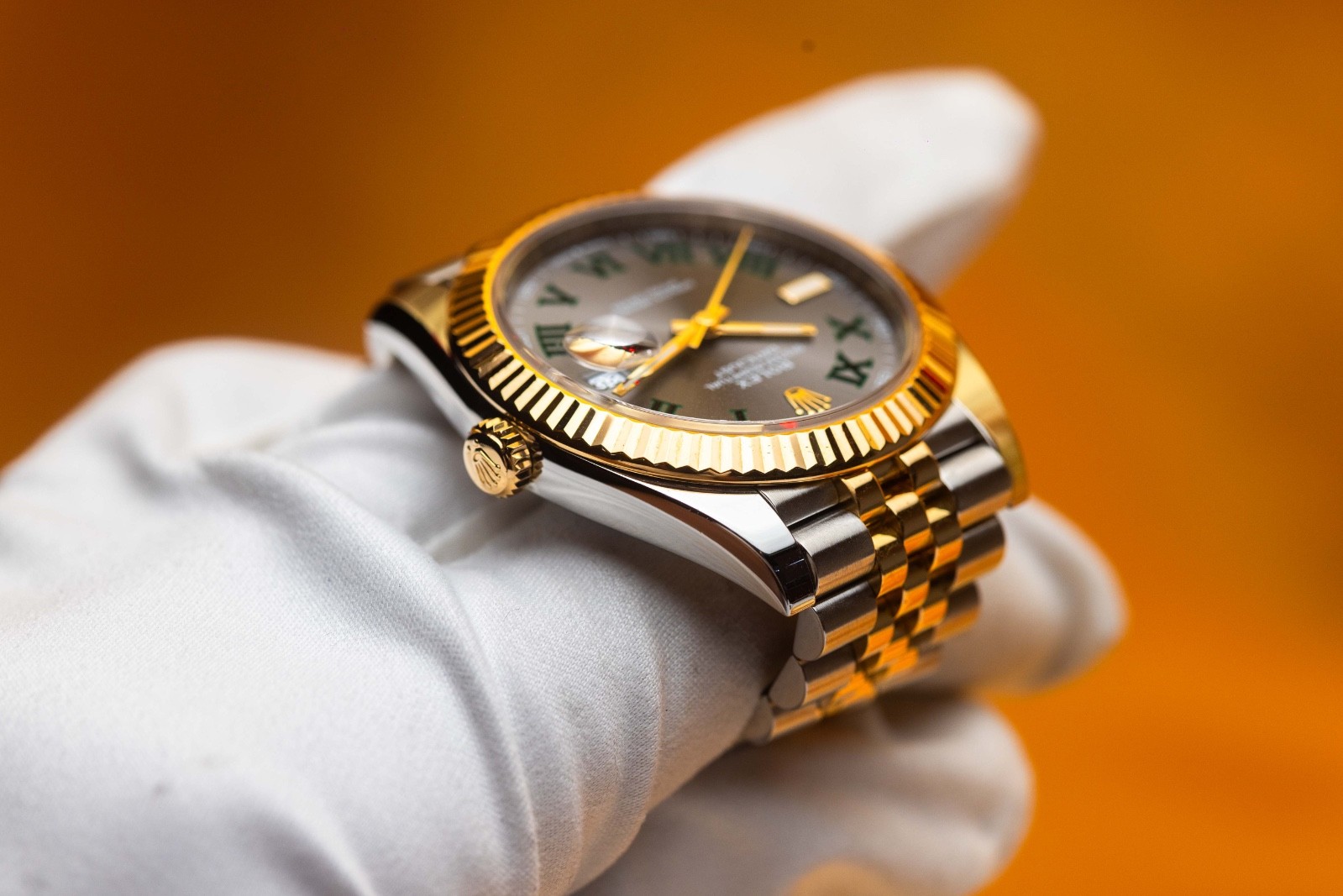 Rolex Datejust 41 Wimbledon Dial – Two Tone Jubilee Bracelet – 126333