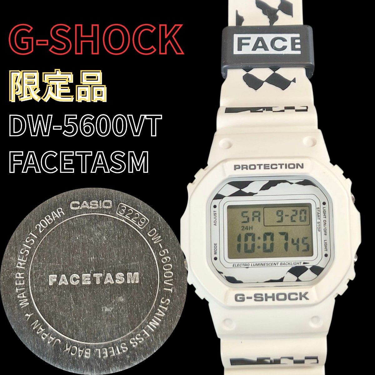 Casio G-SHOCK DW-5600VT FACETASM Limited Collaboration JDM Digital Watch