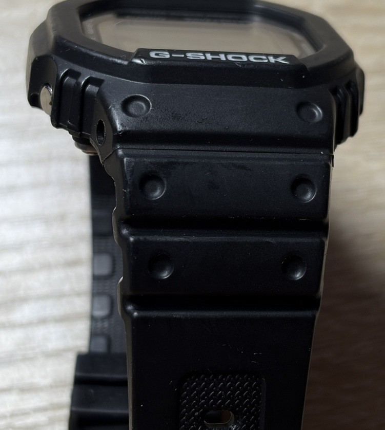 Casio G-Shock GW-5600J-1JF Radio-controlled solar Men’s Watch Used item No Box