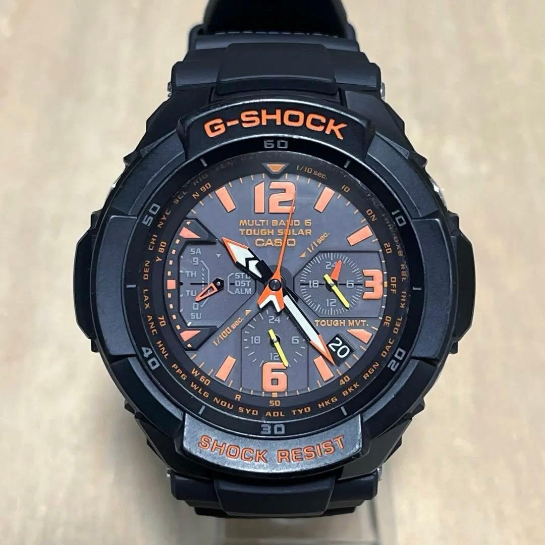 G-SHOCK GW-3000B Gravitymaster Solar Multiband 6 Used Good Condition G723