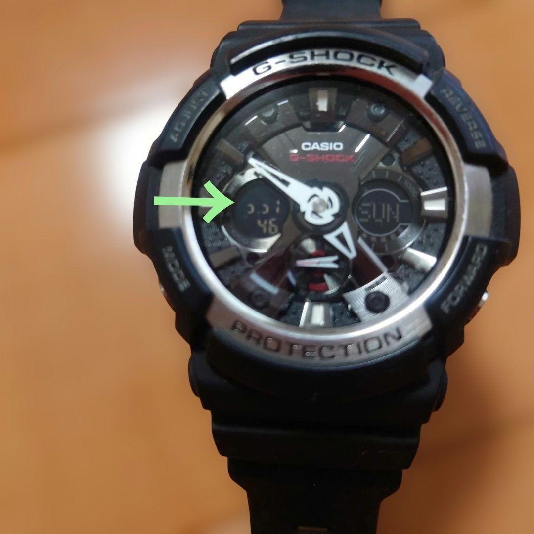 CASIO G-SHOCK GA-200 Analog-Digital Watch (Main Unit)