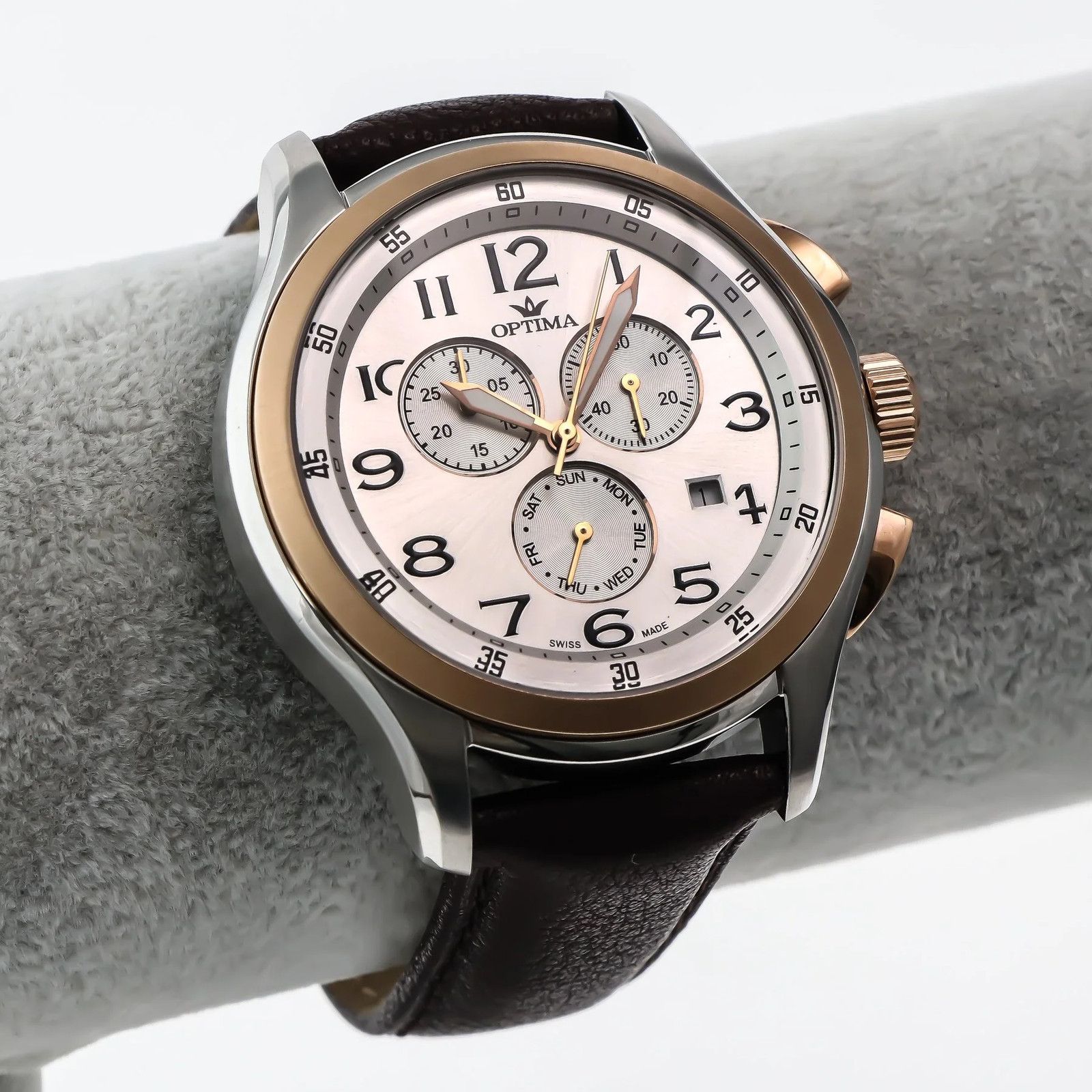 Optima – Swiss Chronograph – OSC376-SRL-1 Swiss Ronda Quartz 44.15mm OSC376 50