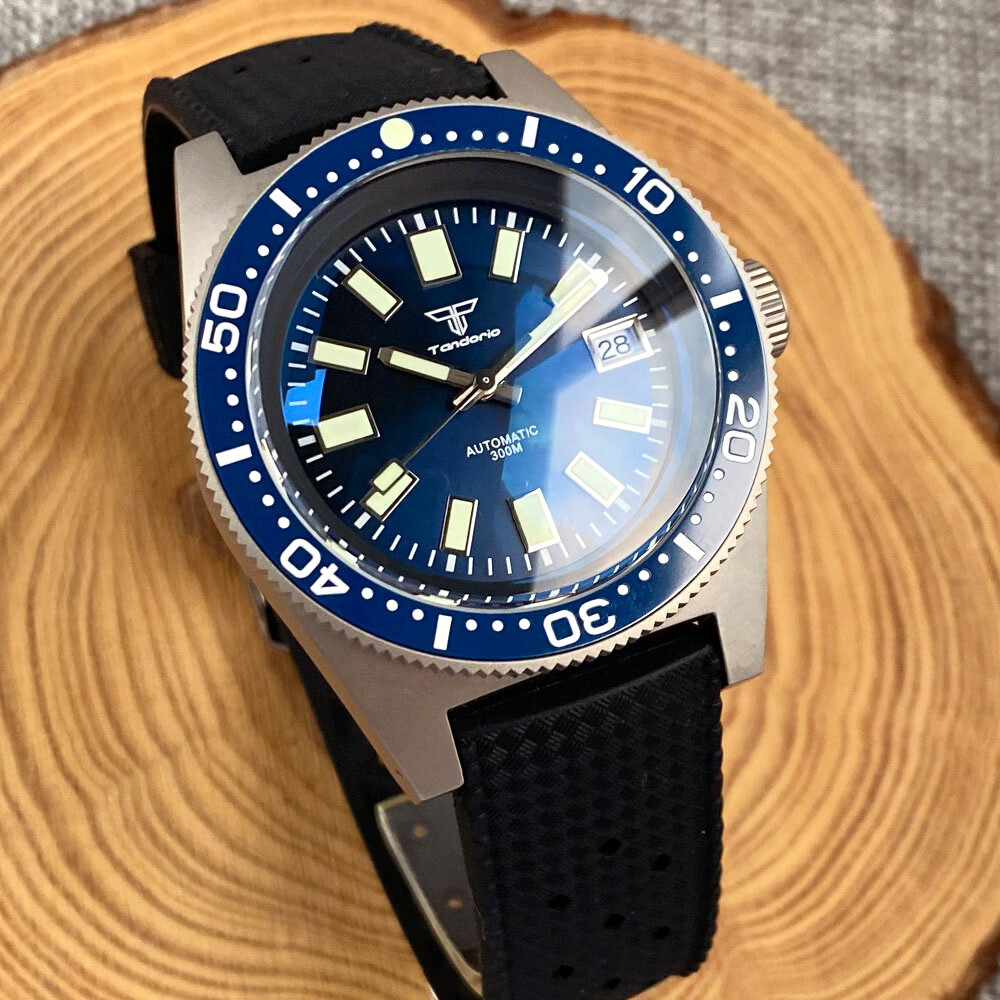 30ATM Titanium 41mm AR Domed Sapphire Japan NH35A PT5000 Automatic Men’s Watch