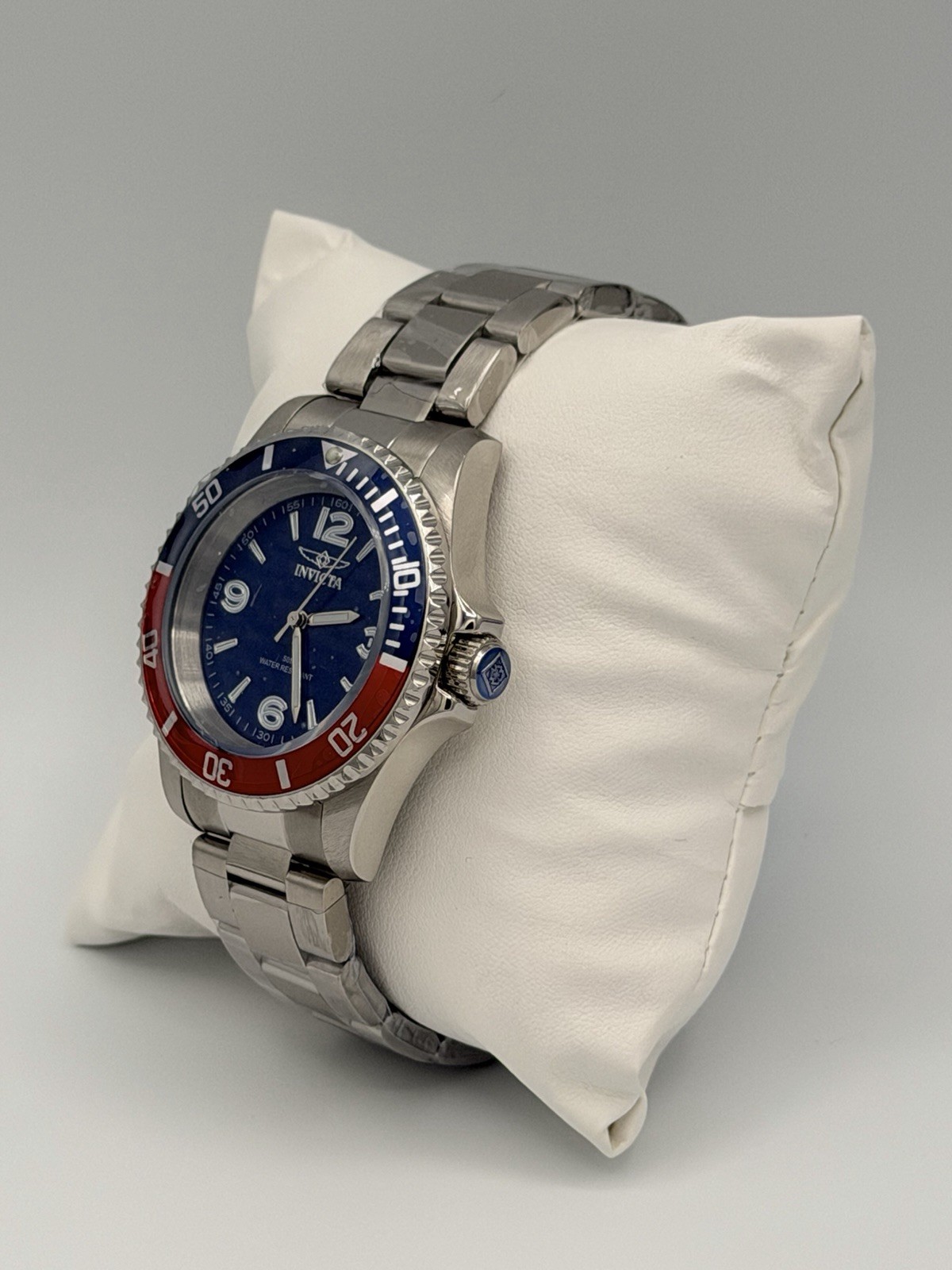 Invicta Specialty Rowan Men’s 40mm Stainless Steel Watch Pepsi Bezel 69482 New