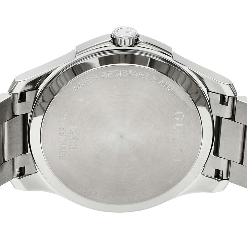 Gucci Men’s G-Timeless Blue Dial Stainless Steel Watch – YA126371 ($1150 MSRP)
