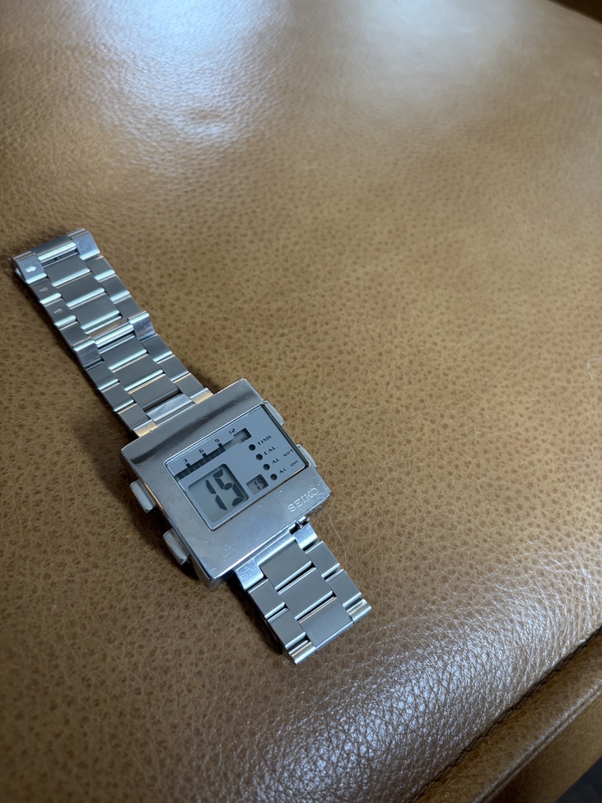 Rare Seiko Watch “Nooka” early model Timetron W524-4A00 Digital, Clean, Working