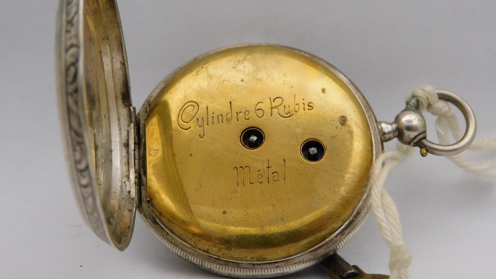 Silver Pocket Watch Works Silver Pocket Watch Works C320