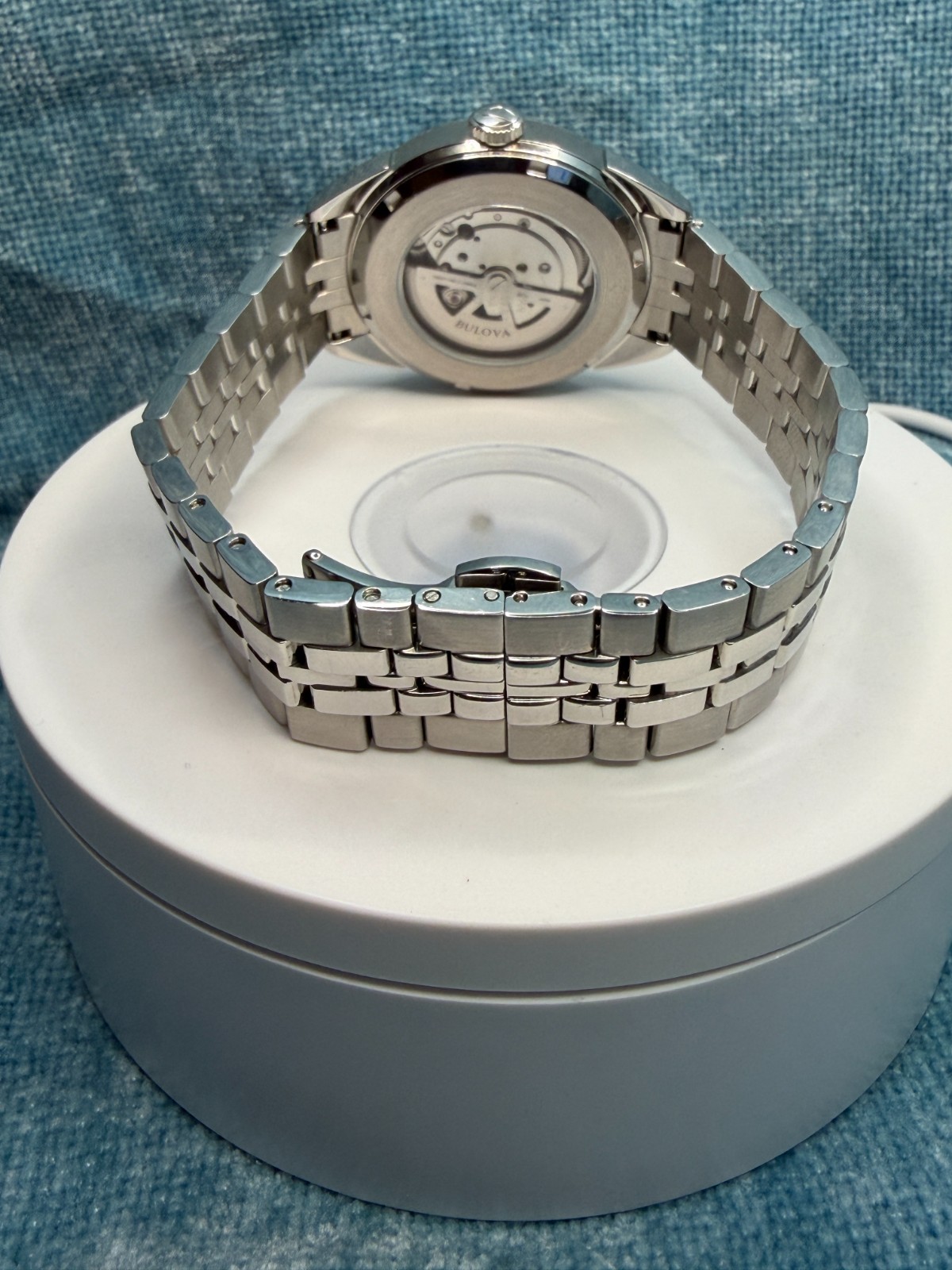 Bulova Sutton Automatic Soleil Emerald Green 96B424 NEW In Box FREE SHIP