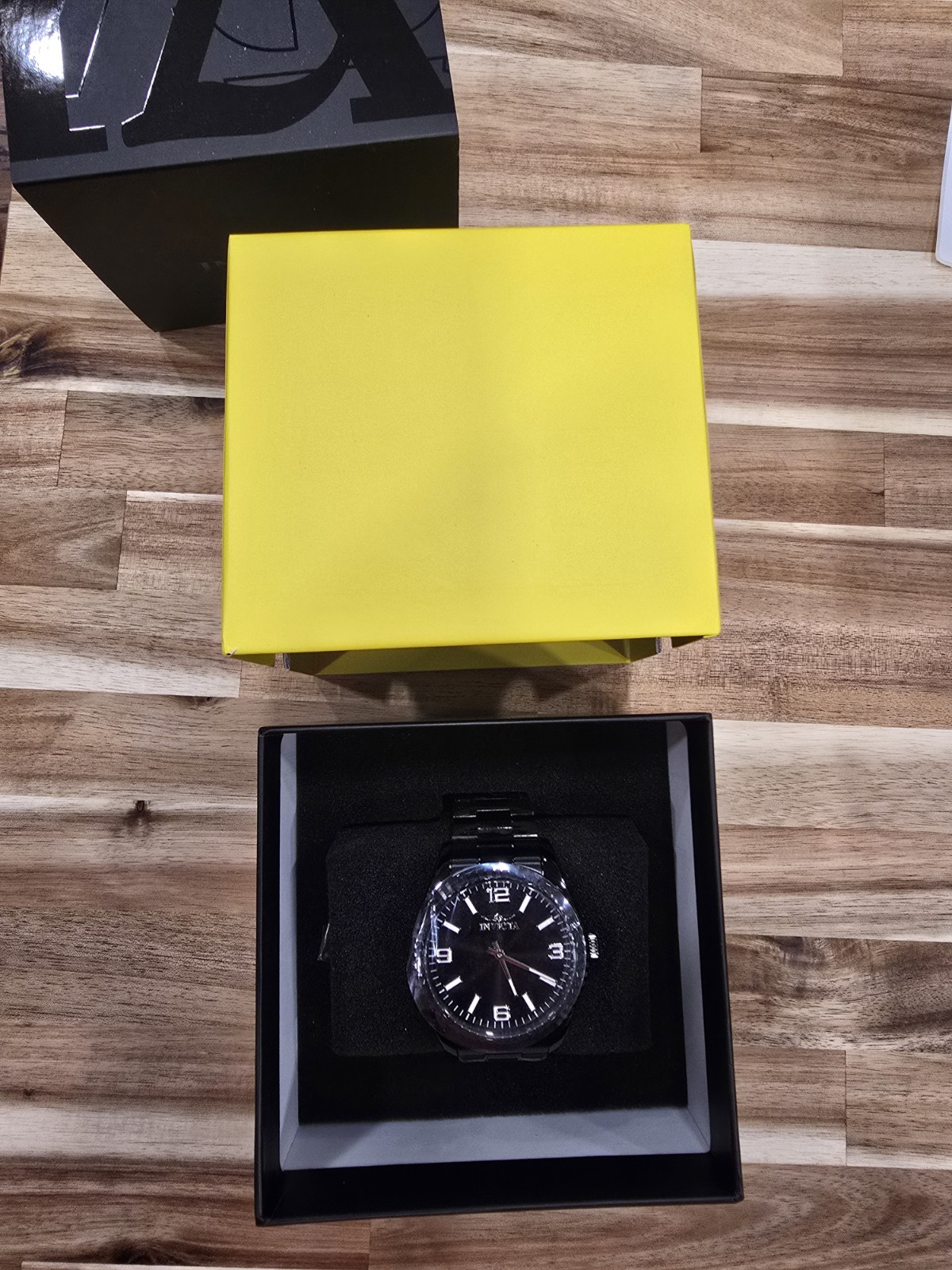 Invicta Specialty Men’s Watch 43mm Black Stainless W/Black Dial 50573 New!!