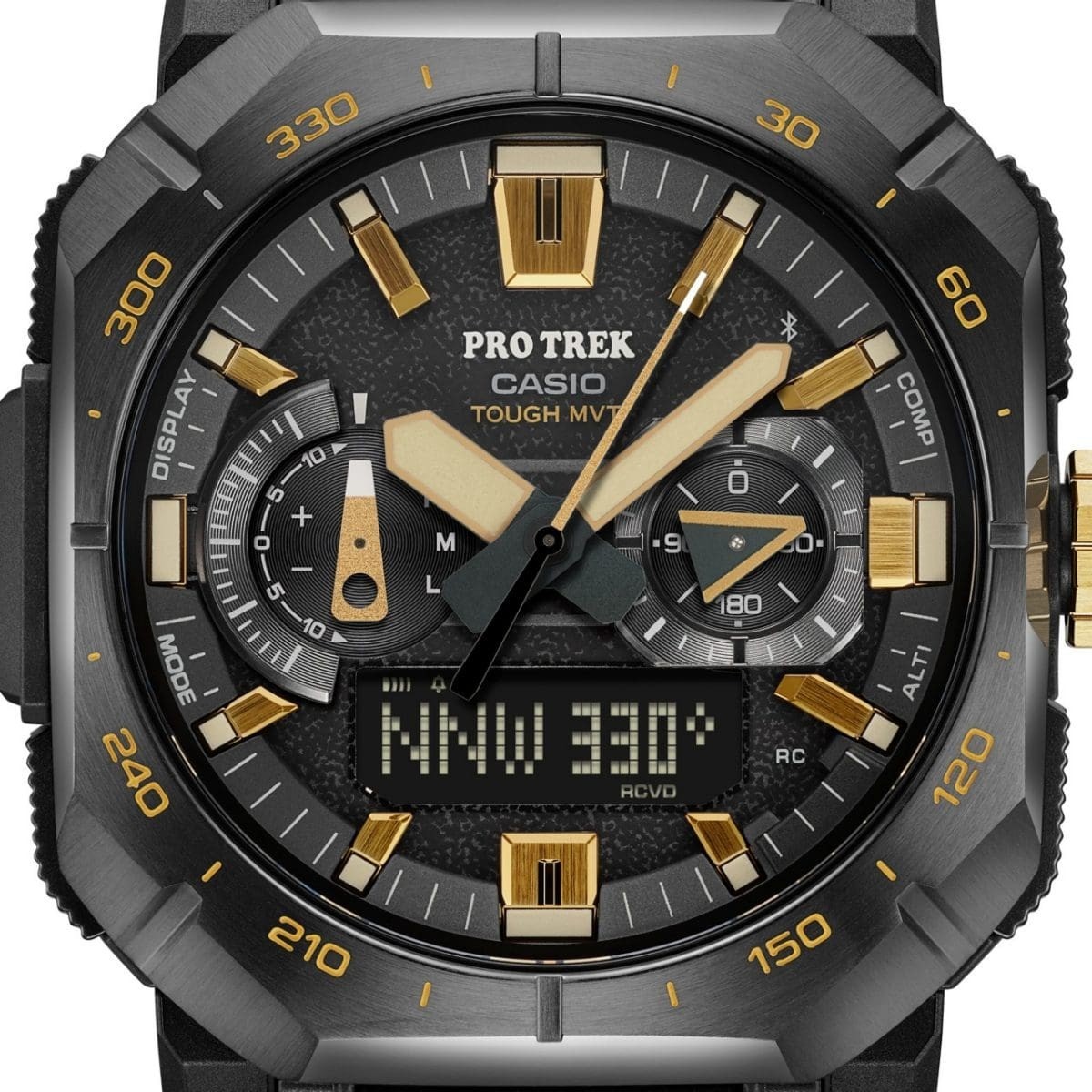 CASIO PRO TREK PRW-B1000-5JF Climber Line Radio Solar Analog Digital Men Watch