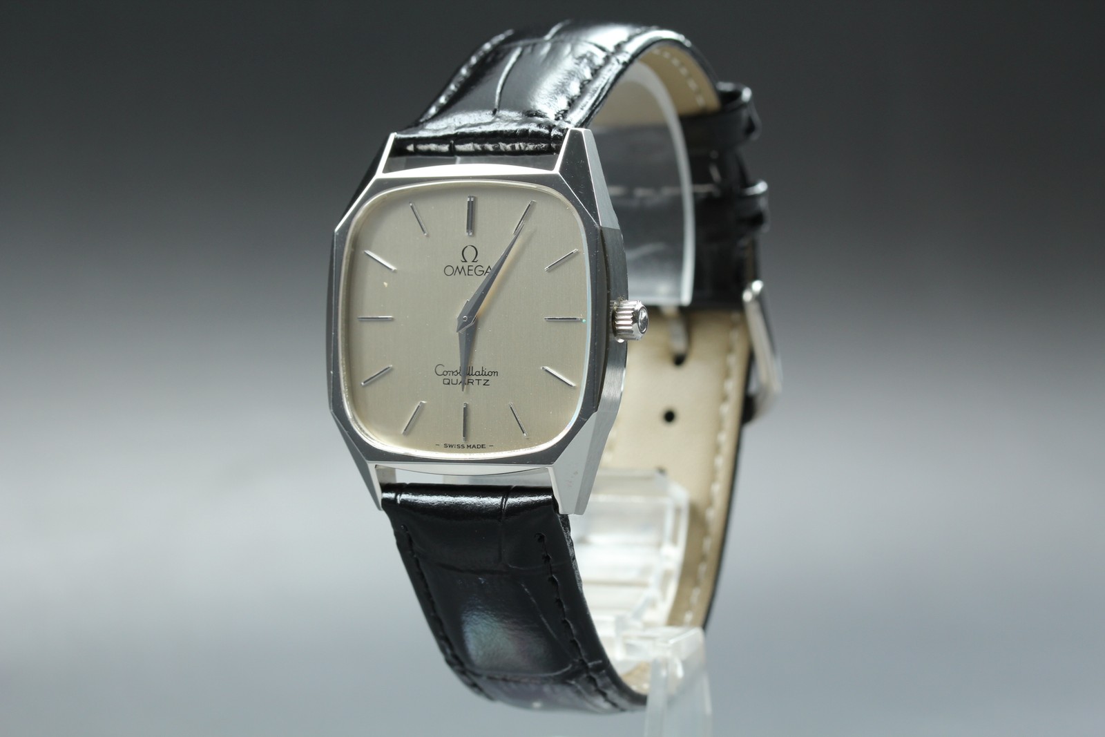 1979 MINT OMEGA Constellation 32mm 191.0014 Quartz Silver Dial Men’s Vintage