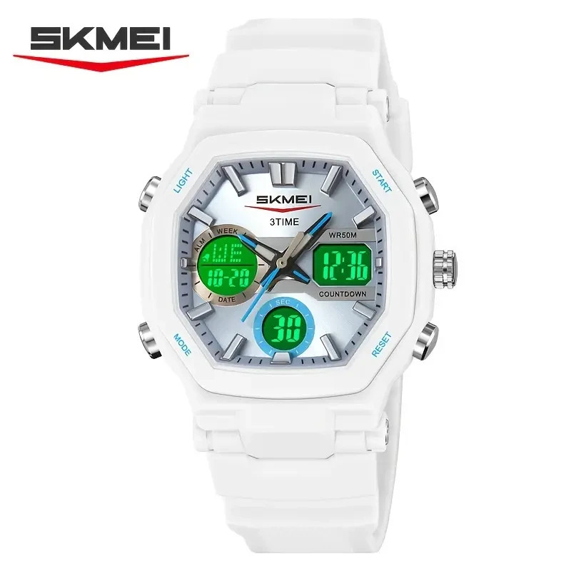 Unisex digital analog dual display watch high high-quality  TPU strap fashion