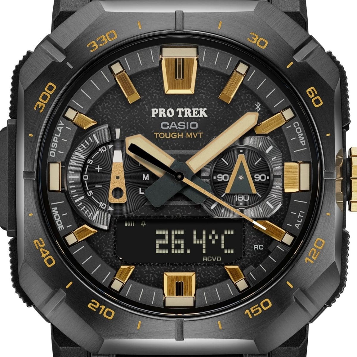 CASIO PRO TREK PRW-B1000-5JF Climber Line Radio Solar Analog Digital Men Watch