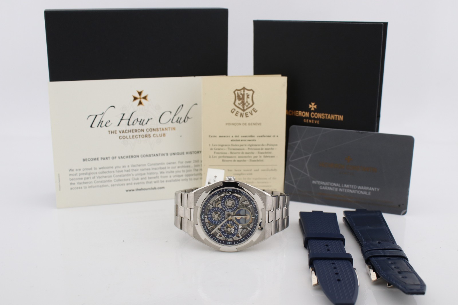Vacheron Constantin Overseas Perpetual Calendar Skeleton Ultra-thin 18k WG 4300V