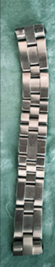 STAINLESS STEEL BRACELET FOR A CARTIER ROADSTER 2510