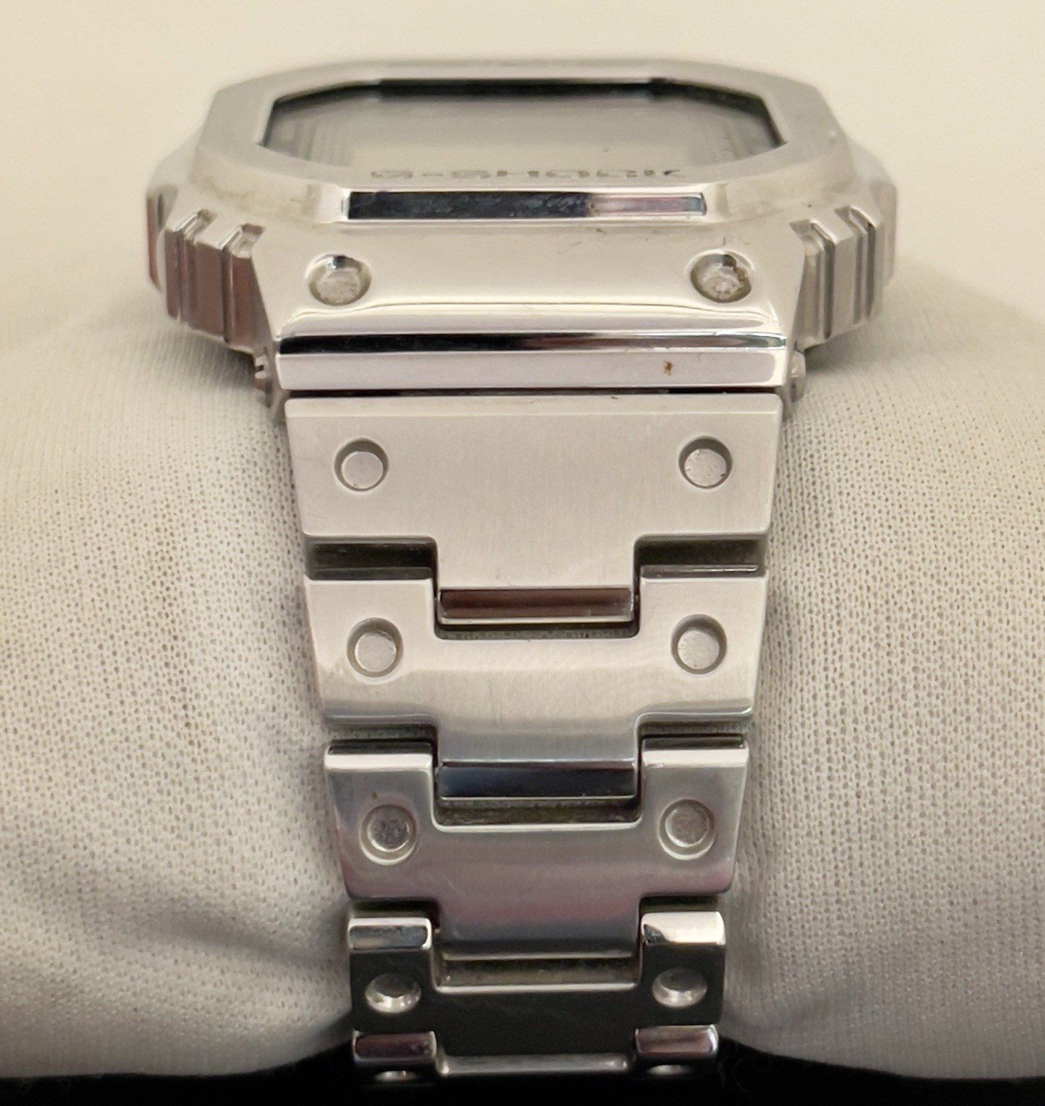 Casio G-Shock GMW-B5000D-1JF Full Metal Stainless Steel Bluetooth Solar Men’s