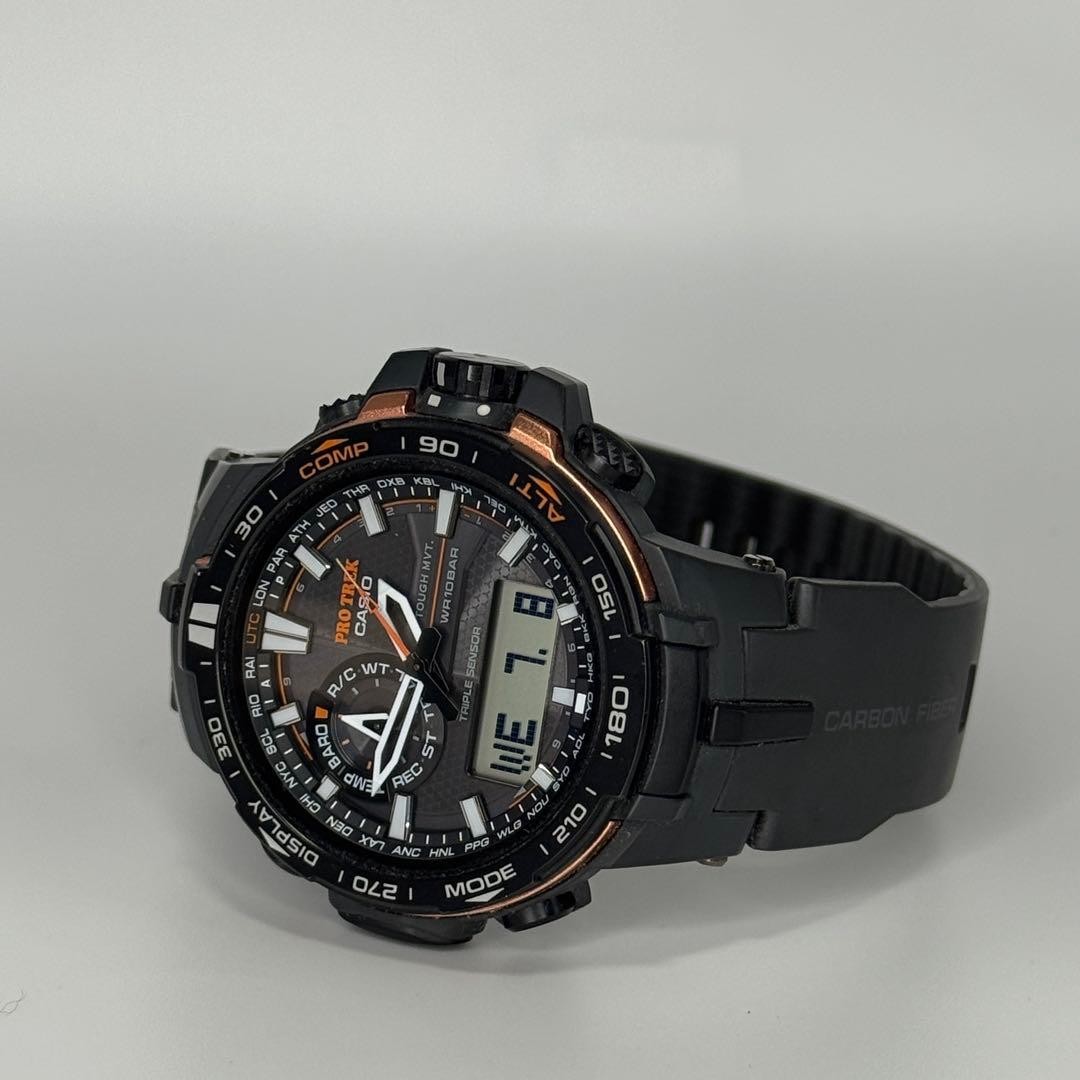 CASIO PRO TREK PRW 6100Y Triple Sensor with Box