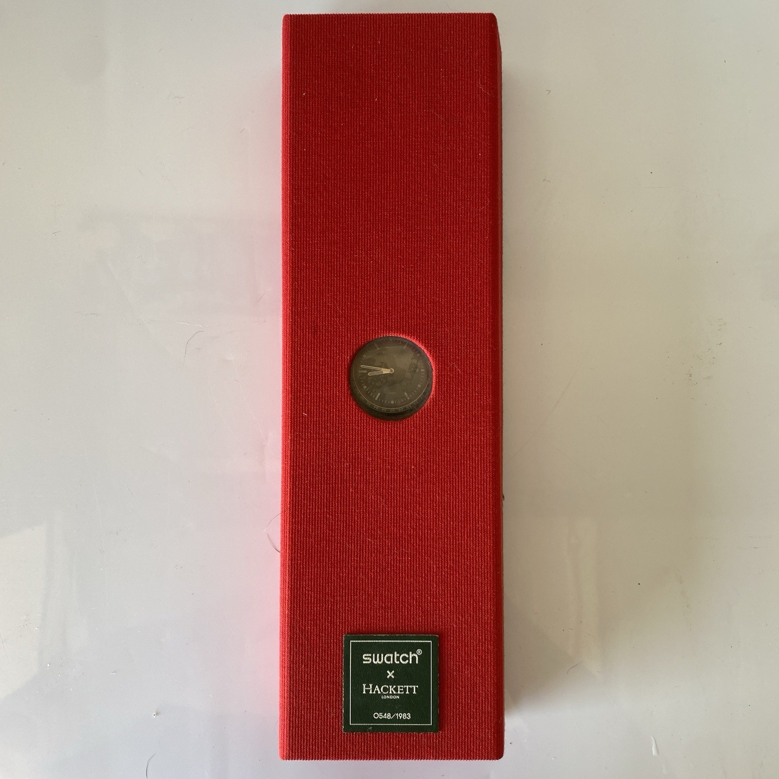 Swatch x Hackett London Sistem51 Irony Auto LE 548/1983 NIB SUTZ405S Box