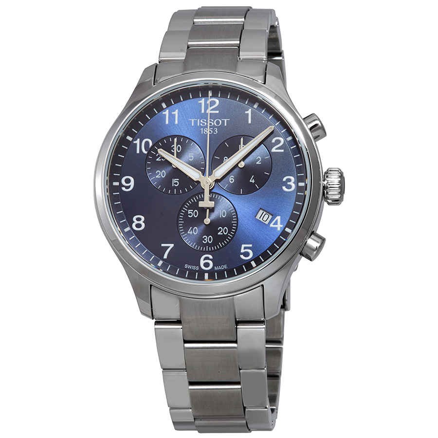 Tissot T116.617.11.047.01 Chrono XL Classic Blue Dial 45 mm Men’s Watch New