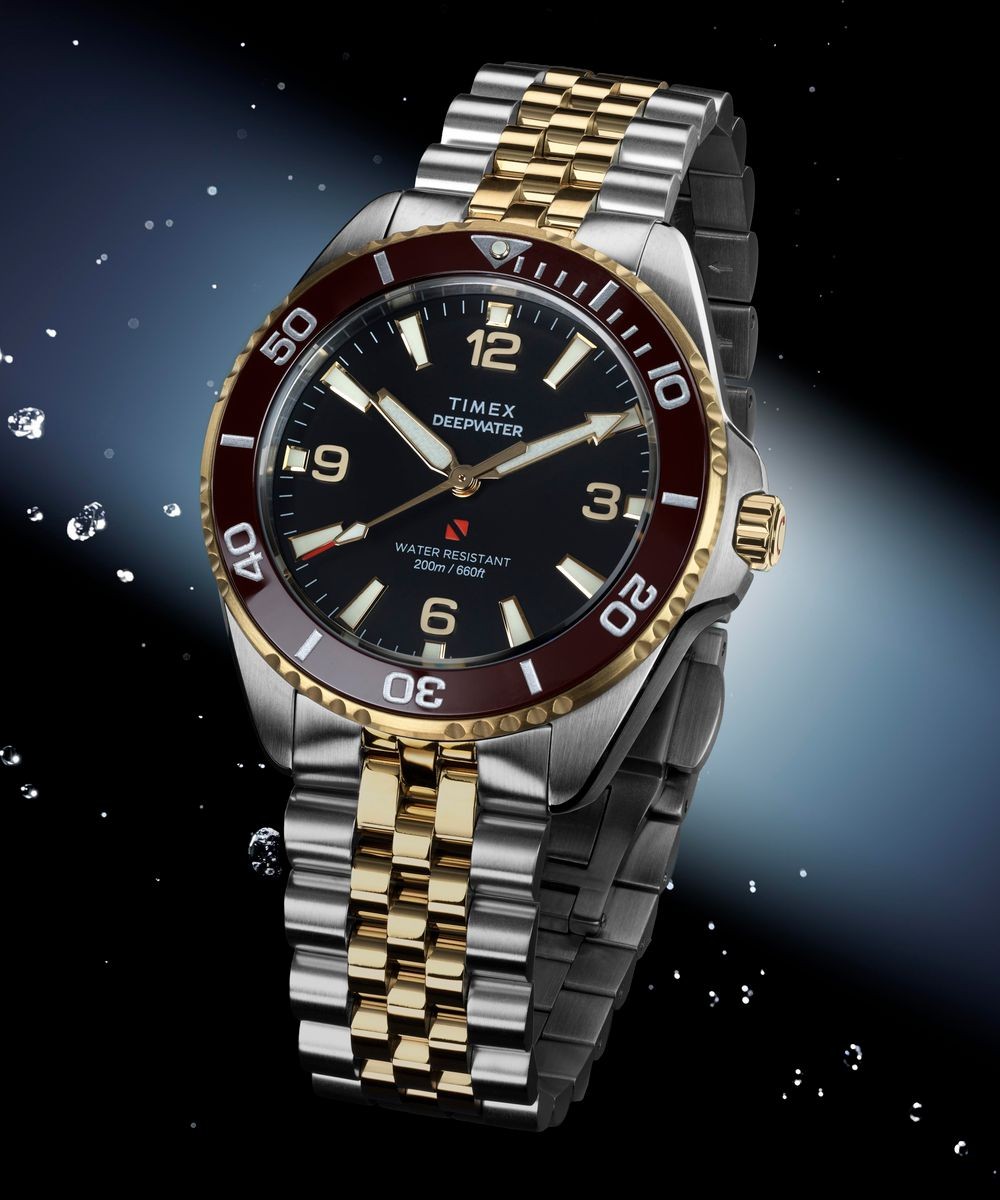 Timex Multicolour Mens Analogue Watch Deep Water Arctic TW2Y64700