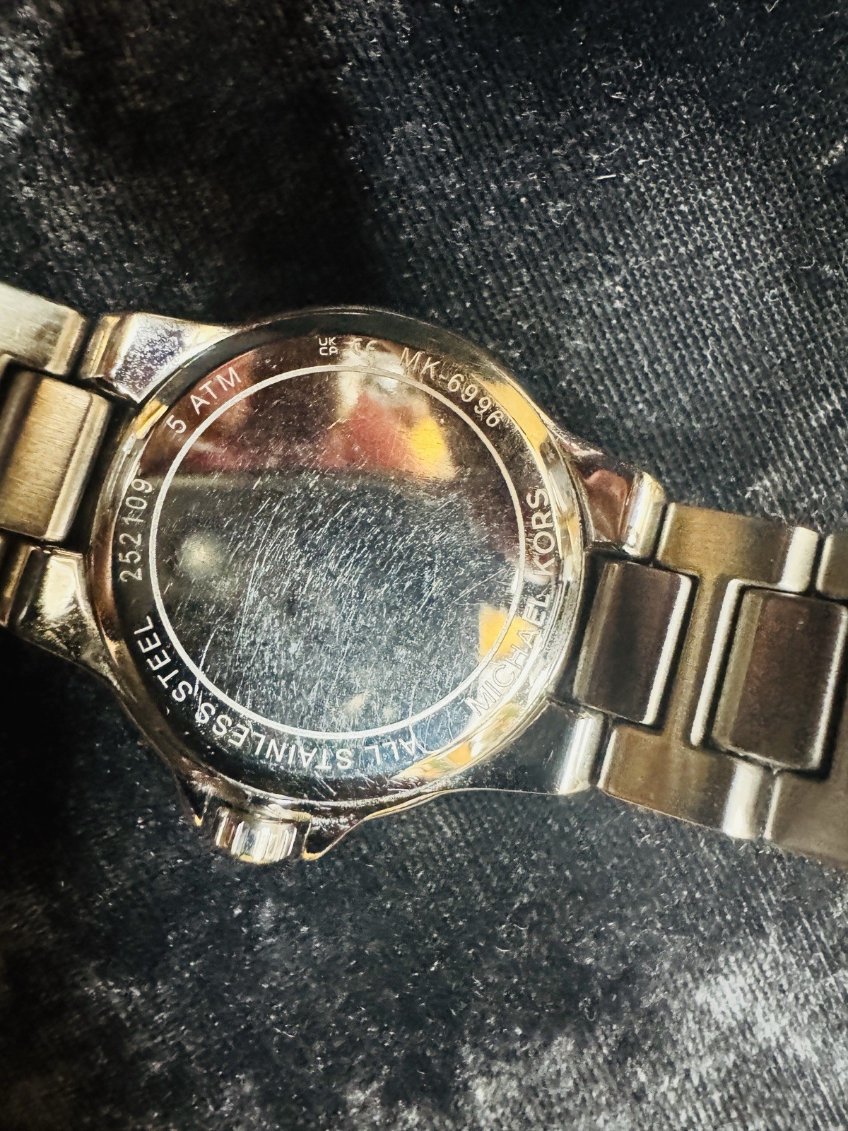 Michael Kors Authentic Camille Pavé Silver-Tone Watch