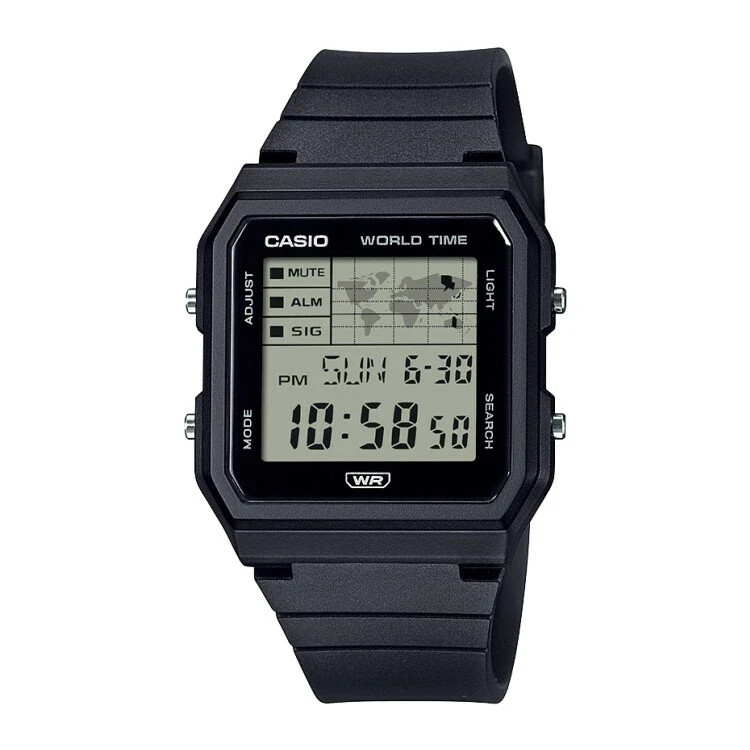 CASIO CLASSIC Series LF-30W-1AJF Japan Unisex 37.8×33.7×8.6mm 23g 20mm Black