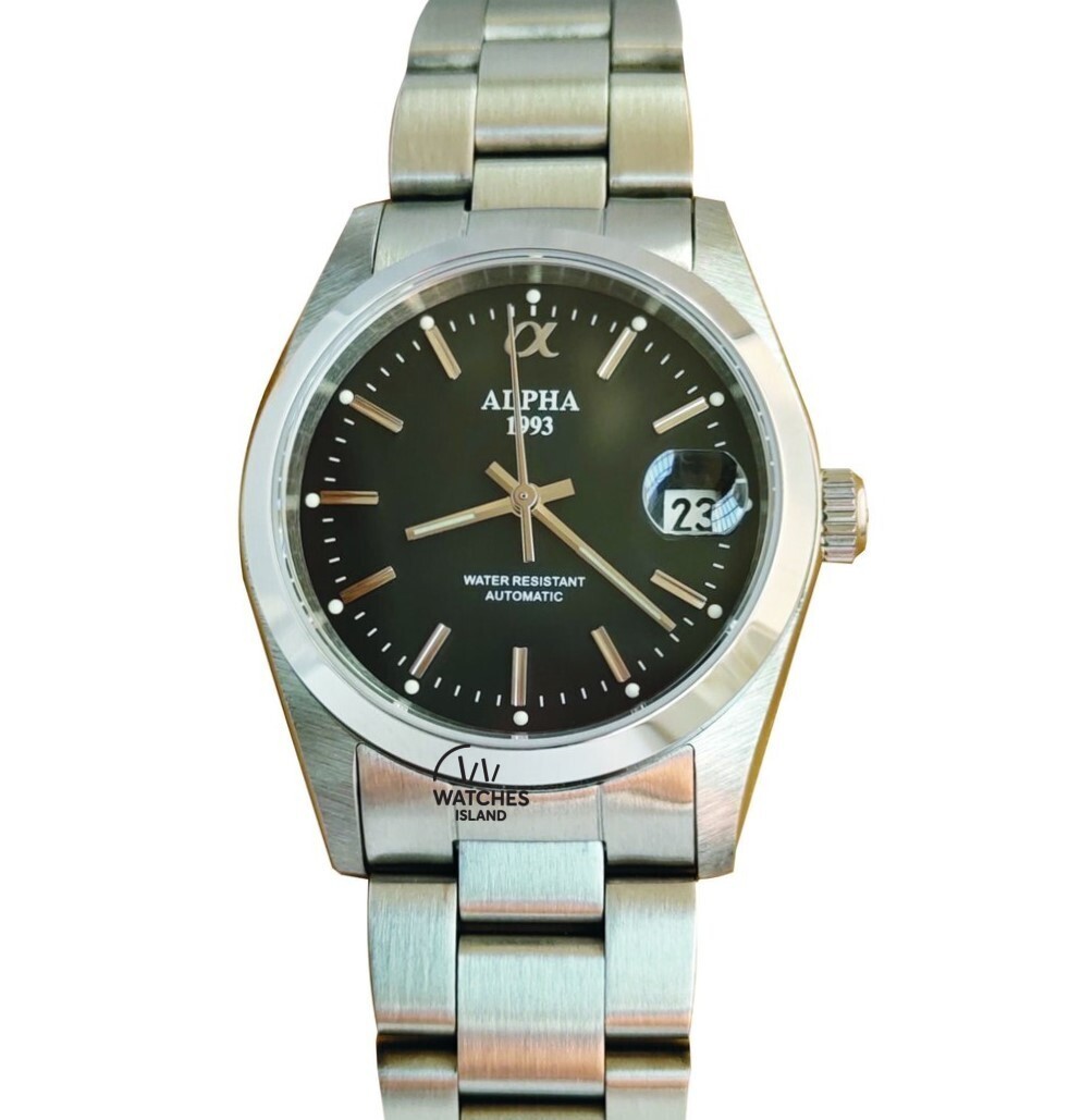 Alpha α 1993 369DB man automatic watch