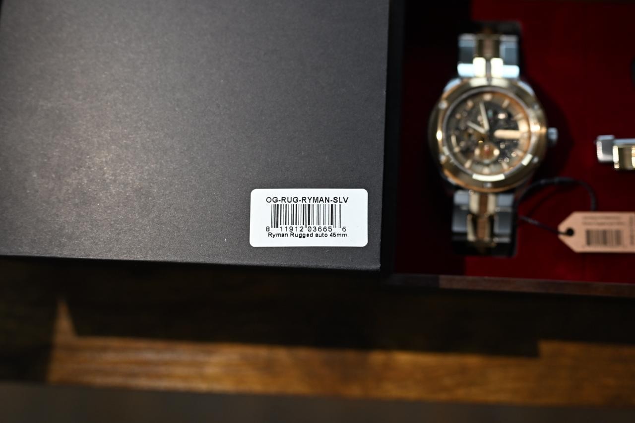 Original Grain Ryman Auditorium Rugged Automatic 45mm MSRP 399$