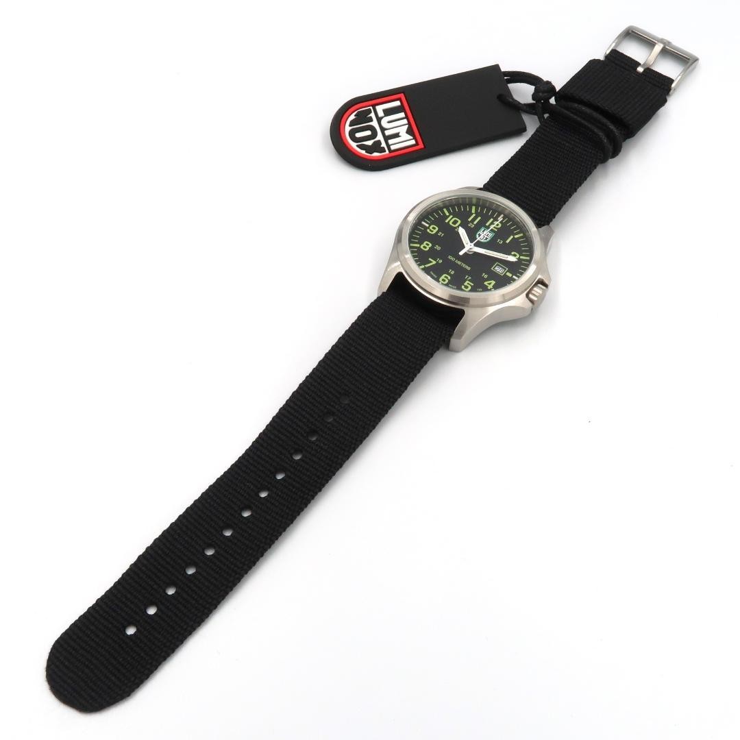 Luminox Patagonia Steel Green Shield Collection Used Not Released in Japan