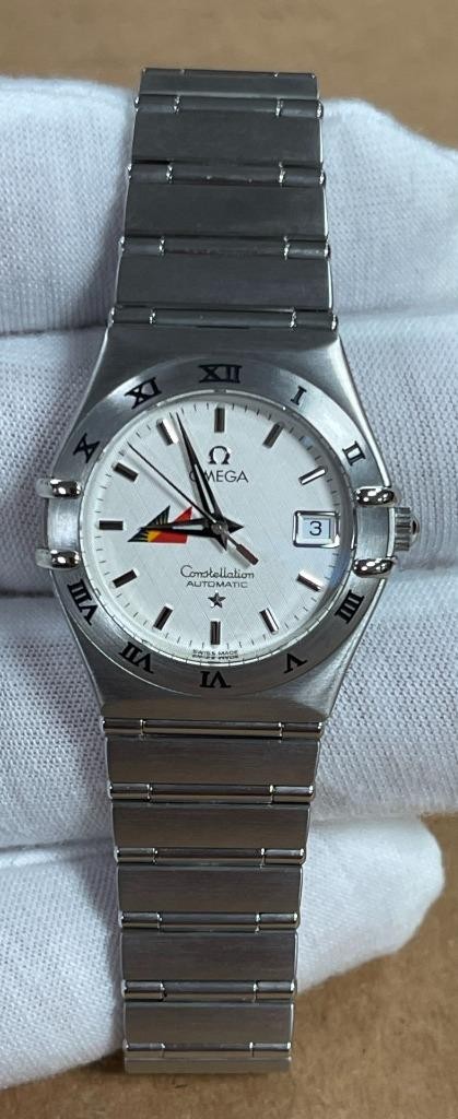 OMEGA 1592.32.00 CONSTELLATION PHILIPPINES AIRLINES SS 27mm AUTOMATIC WATCH.