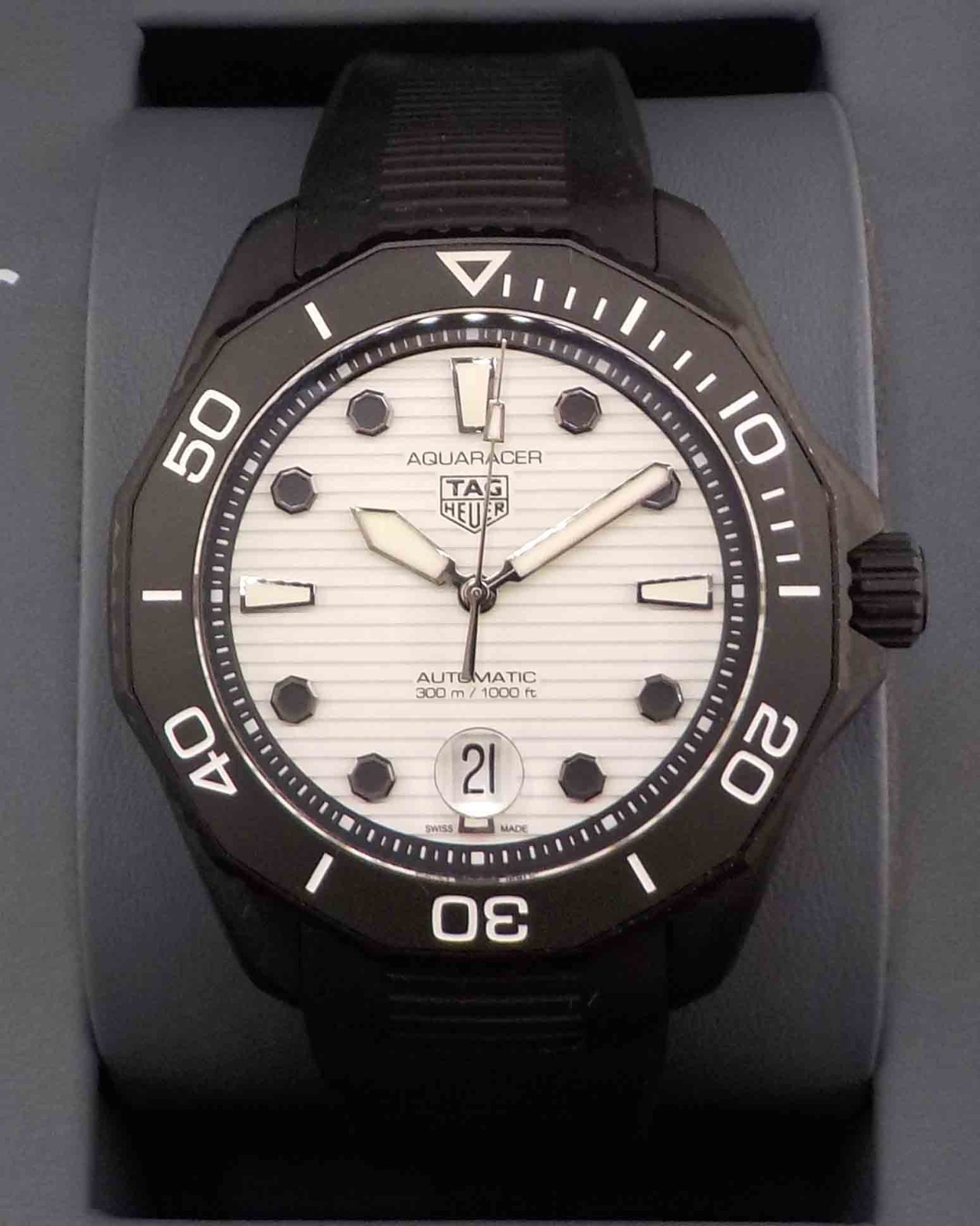 TAG HEUER AQUARACER PROFESSIONAL 300 43MM AUTOMATIC WATCH WBP201D