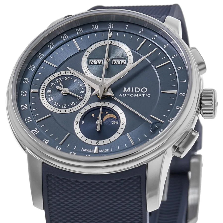 New Mido Baroncelli Chronograph Moonphase Men’s Watch M027.625.17.041.00