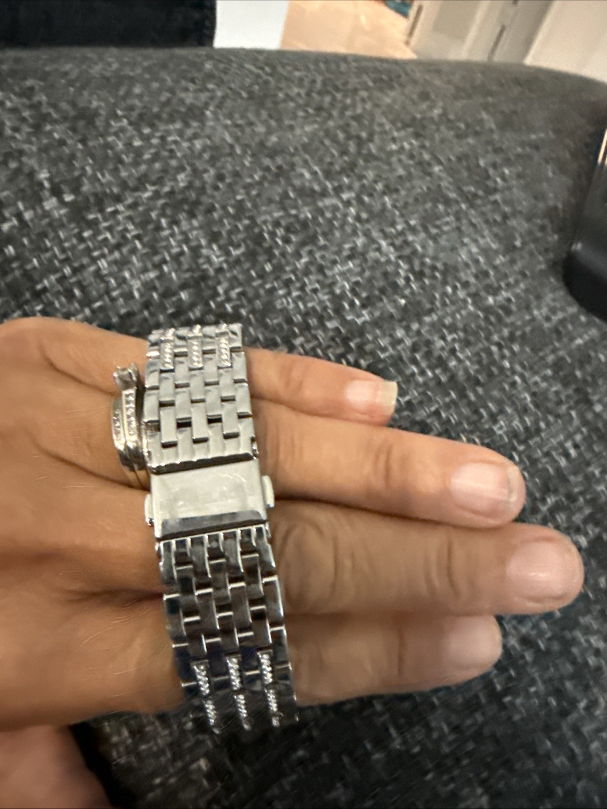 Michael Kors MK3437 Darci Silver Pave Crystal Stainless Steel Women’s Watch