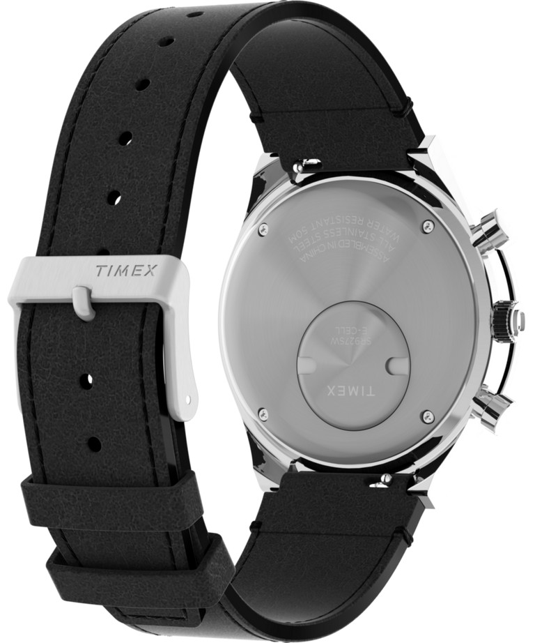 Timex Q Chronograph Quartz Black Dial Men’s Watch TW2V42700 Luxury Wristwatch.