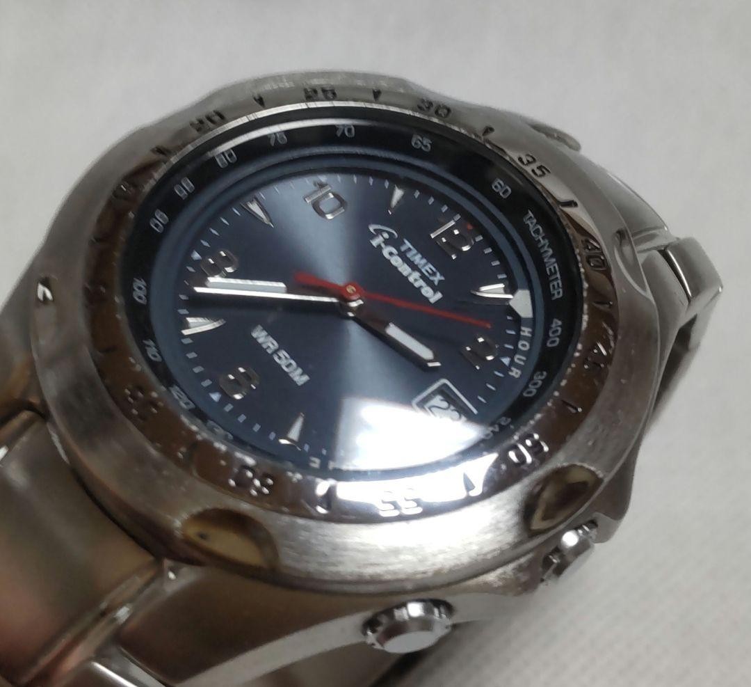 Timex Quartz Mens Wristwatch 41mm Silver Color Wrist 20.5cm/8.1in