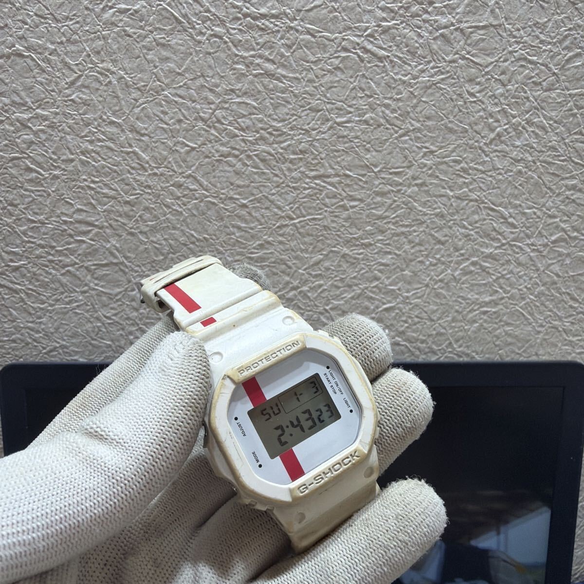 CASIO G-SHOCK DW-5600VT Marlboro Collaboration Digital Quartz Watch Working Rare