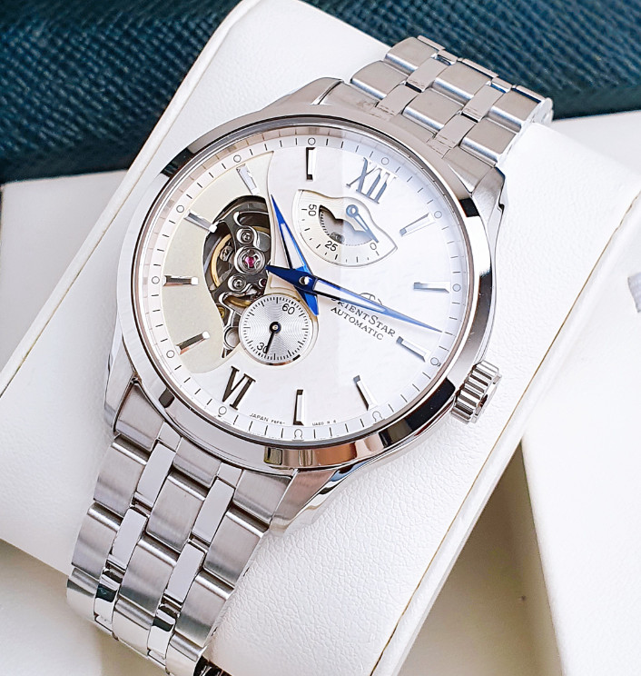 Orient Star Automatic RK-AV0B01S Silver Dial Men’s Watch Power Reserve