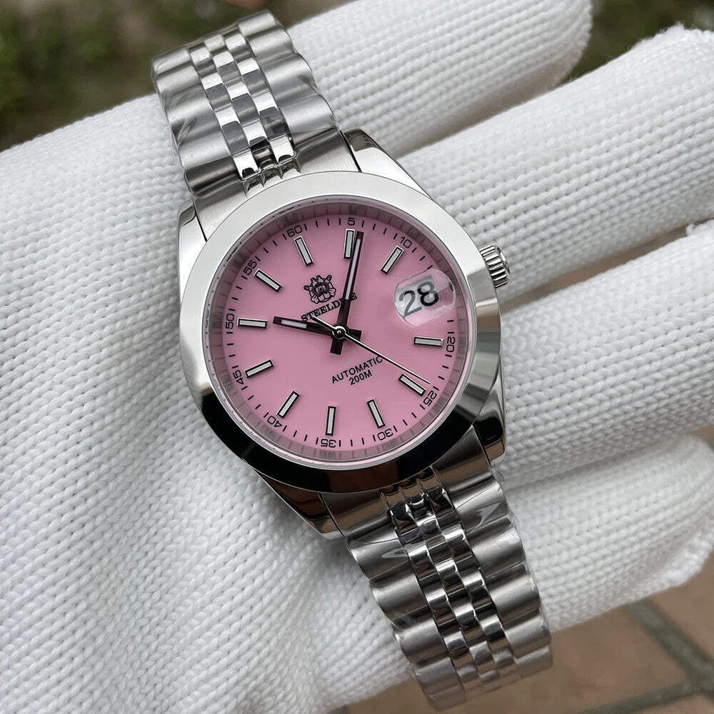 STEELDIVE SD1934 Retro Water Ghost Sapphire NH35 Automatic Diver Watch
