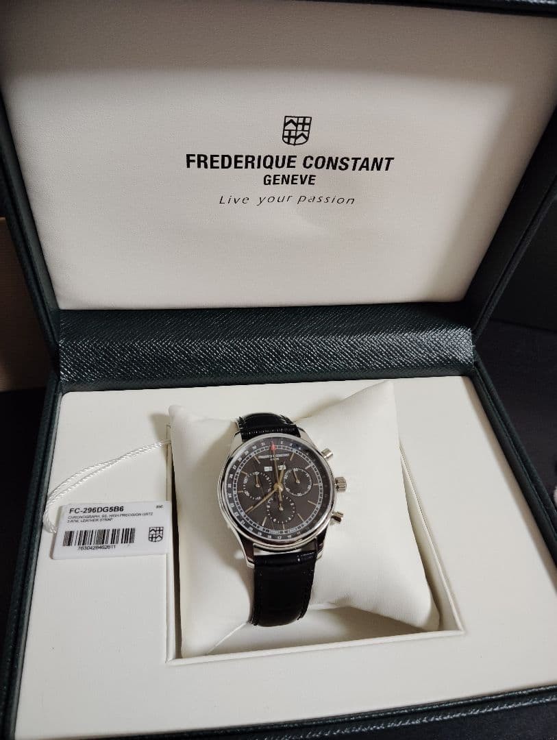 Frederique Constant Triple Calendar Chronograph Watch