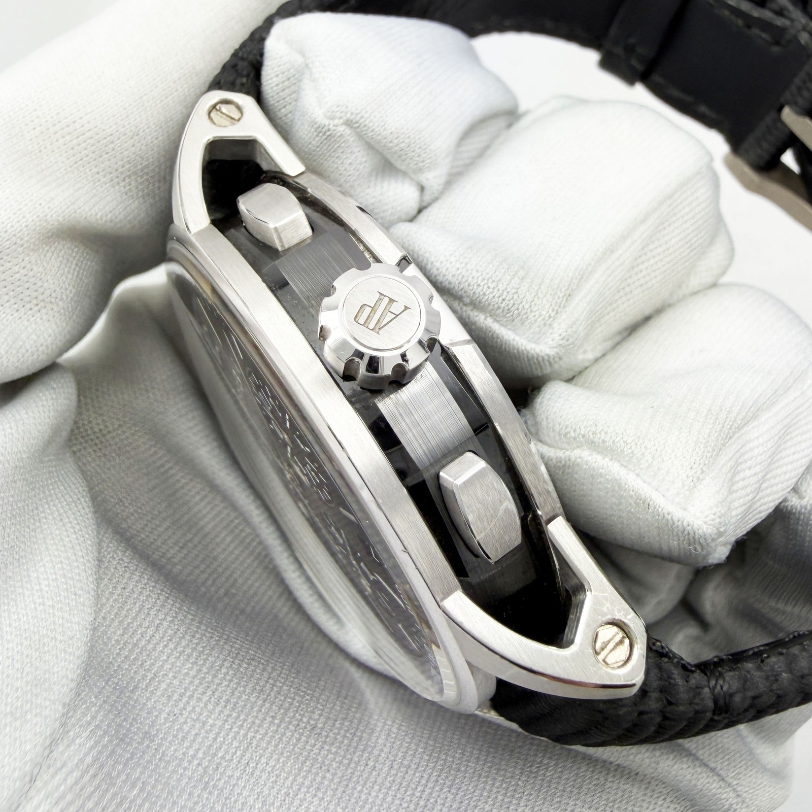Audemars Piguet Code 11.59 26393NB 41MM Smoked Grey White Gold Box Paper